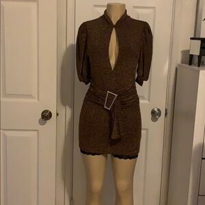 Off The Runway Romper